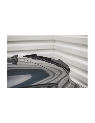 Extension de becquet Leon FR IV / Cupra Leon 5 portes noir brillant