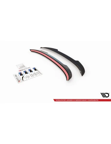 Extension de becquet Leon FR IV / Cupra Leon 5 portes noir brillant