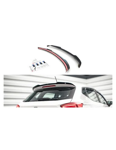 Extension de becquet Seat Ibiza V FR / standard noir brillant