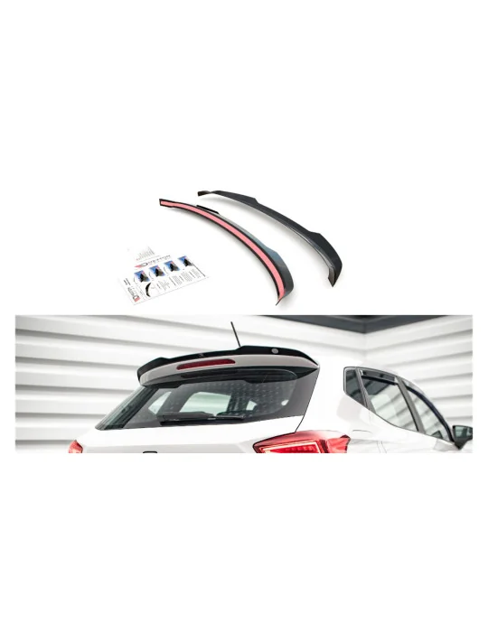 Extension de becquet Seat Ibiza V FR / standard noir brillant Maxton Design