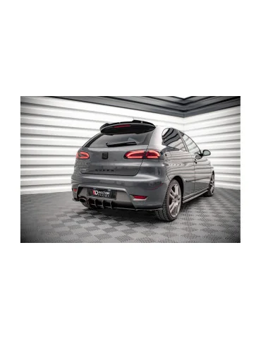 Extension de becquet Seat Ibiza Cupra III 2004-2008 noir brillant