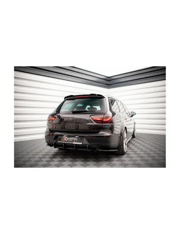 Extension de becquet Seat Exeo ST 2008-2013 noir brillant