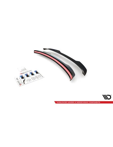 Extension de becquet Seat Exeo ST 2008-2013 noir brillant