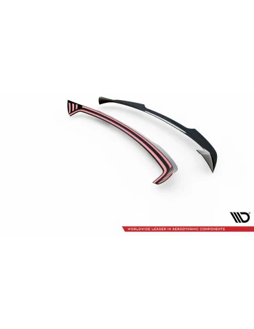 Extension de becquet Seat Ateca I 2016-2020 noir brillant