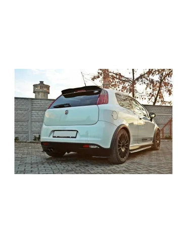 Extension de becquet Fiat Grande Punto Abarth 2007-2010 noir brillant