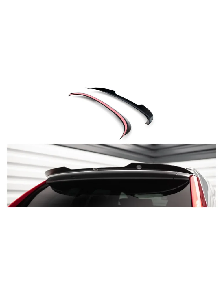 Extension de becquet Volvo XC60 I R-Design restylé 2013-2017 noire