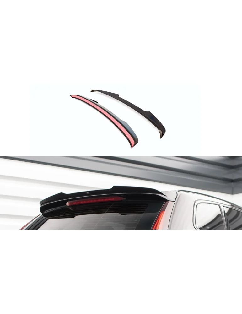 Extension de becquet Volvo XC60 II R-Design depuis 2017 noir brillant