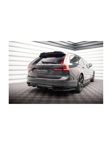 Extension de becquet Volvo V90 II R-Design 2016-2020 noir brillant