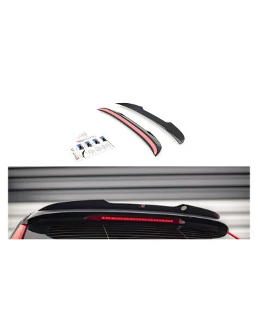 Extension de becquet Volvo V90 II break 2016-2020 noir brillant
