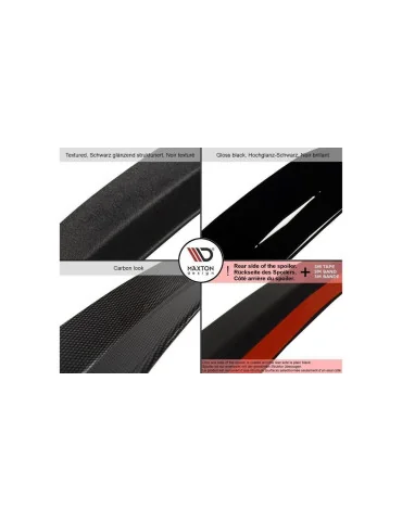 Extension de becquet v.1 Volvo V70 III 2007-2013 becquet standard