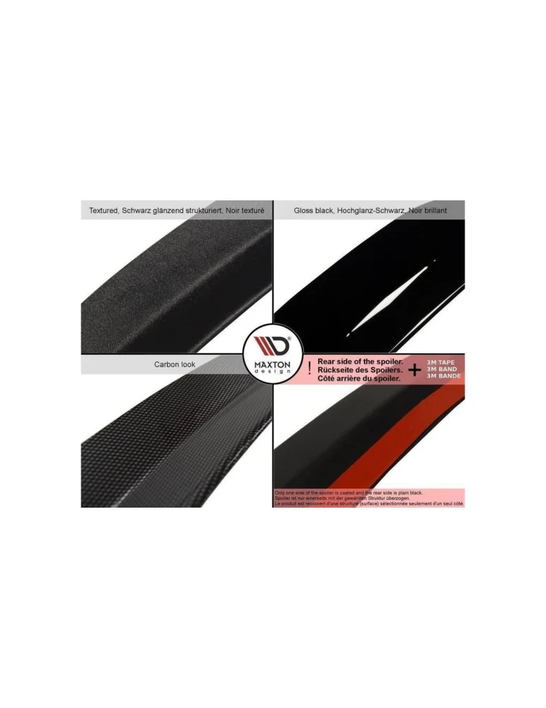 Extension de becquet v.1 Volvo V70 III 2007-2013 becquet standard