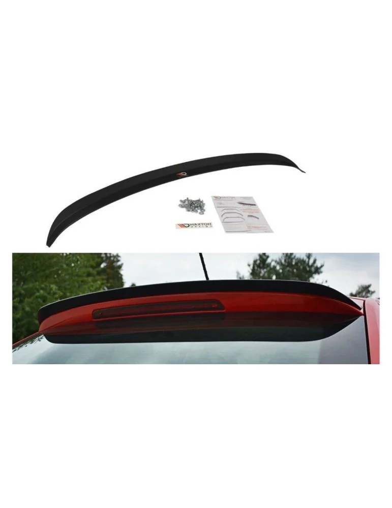 Extension de becquet Skoda Rapid Spaceback 2012-2019 noir brillant