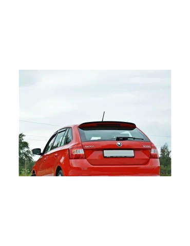 Extension de becquet Skoda Rapid Spaceback 2012-2019 noir brillant