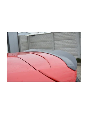 Extension de becquet Leon III Cupra 5 portes 2012-2016 noir brillant
