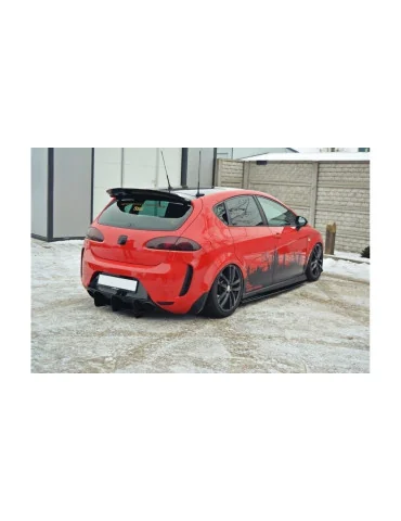 Extension de becquet Seat Leon II avec kit MS Design 2005-2009