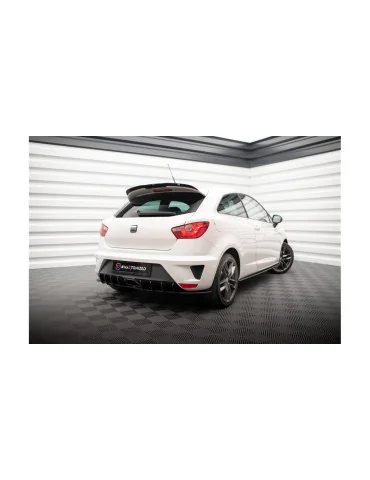 Extension de becquet Seat Ibiza IV SportCoupé 2008-2012 noir brillant