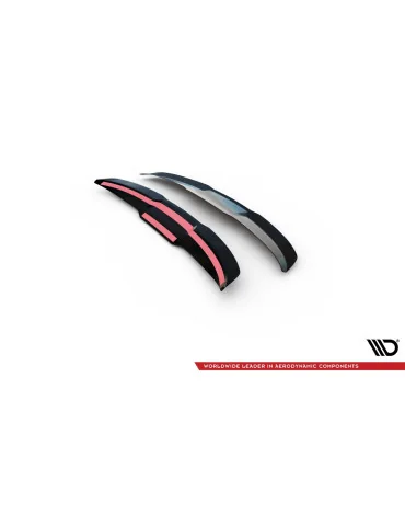 Extension de becquet Seat Ibiza IV SportCoupé 2008-2012 noir brillant