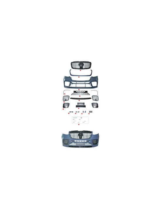 Kit carrosserie sport Mercedes-Benz Sprinter W907 5932 mm MTuning