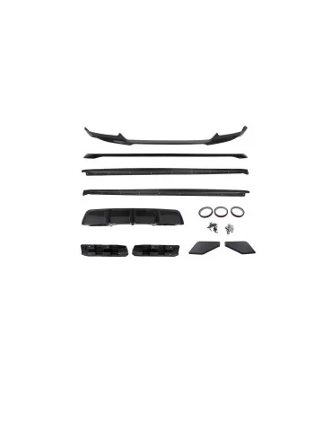 Kit carrosserie sport BMW X6 F16 2014-2019 aspect carbone
