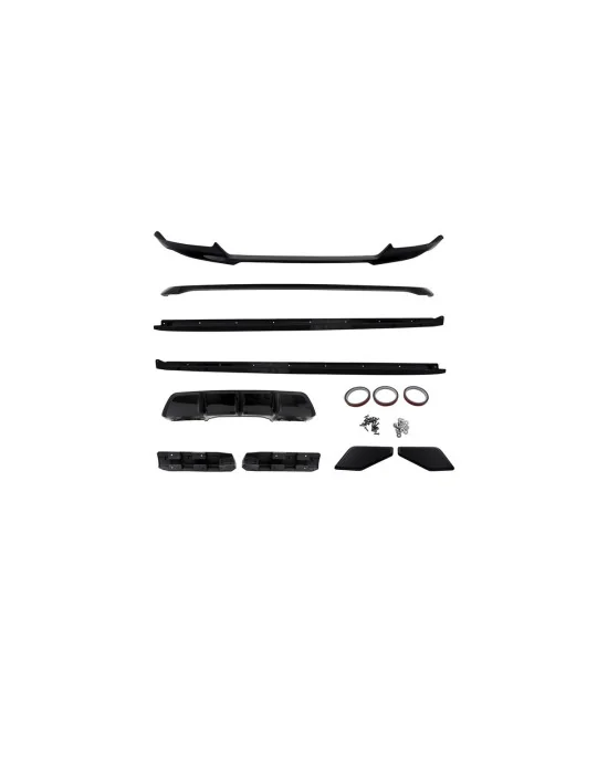 Kit carrosserie sport BMW X6 F16 noir brillant MTuning