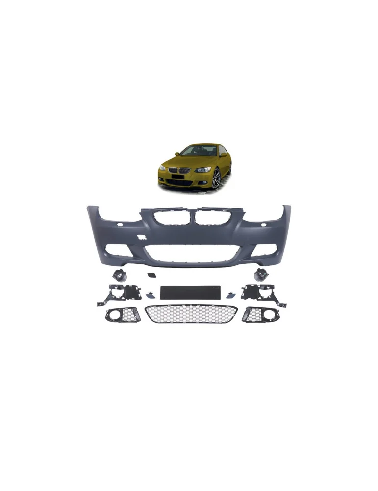 Pare-chocs avant sport BMW Série 3 E92 / E93 phase 1 antibrouillards
