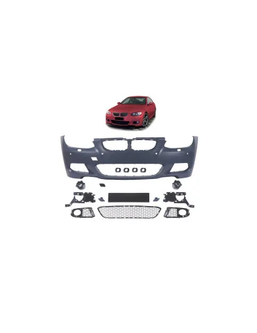 Pare-chocs avant sport BMW Série 3 E92/E93 2006-2010 PDC apprêté