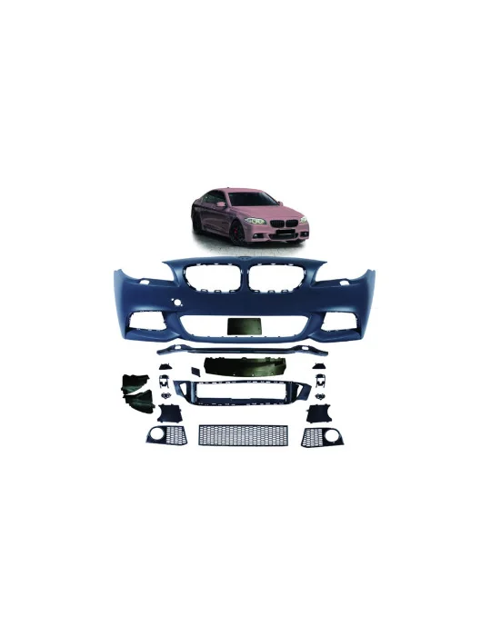 Pare-chocs avant sport BMW Série 5 F10 F11 sans PDC MTuning