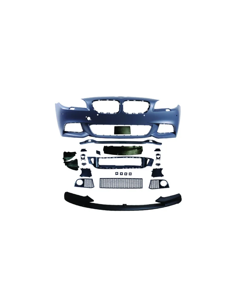 Pare-chocs avant sport BMW Série 5 F10/F11 phase 1 PDC avec spoiler