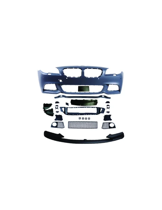 Pare-chocs avant BMW Série 5 F10 F11 PDC avec spoiler MTuning