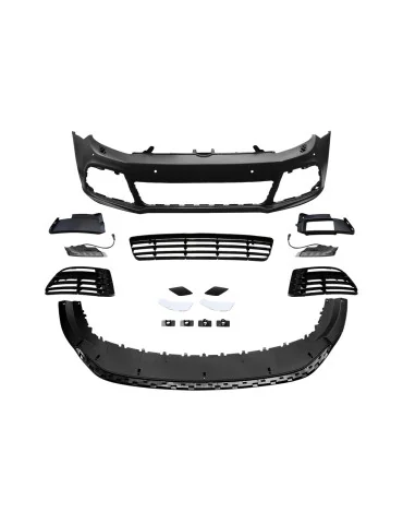 Pare-chocs avant look R20 VW Golf VI avec radars 2009-2012