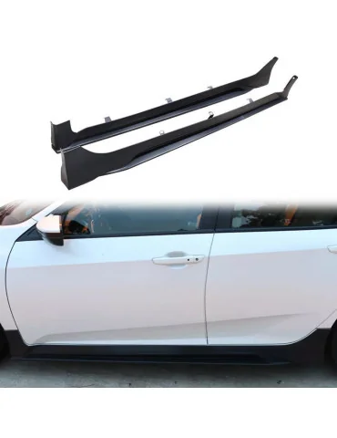 Bas de caisse style Mugen Honda Civic X en polypropylène