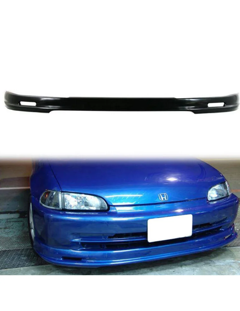 Lame de pare-chocs avant style Mugen Honda Civic V en ABS