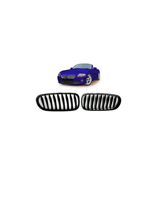 Calandre sport Single Line BMW Z4 E85 E86 noir mat MTuning
