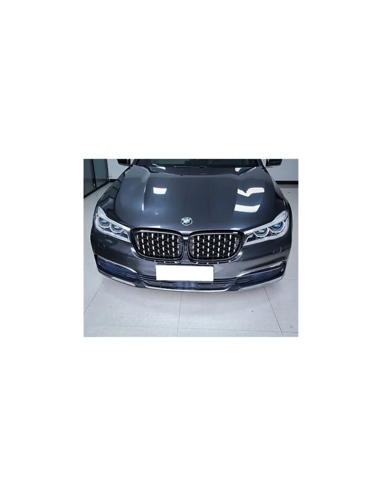 Calandre sport BMW Série 7 G11 / G12 noir brillant et chrome