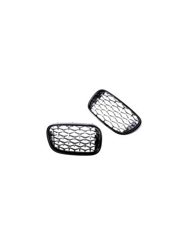 Calandre sport BMW Série 7 G11 / G12 noir brillant et chrome