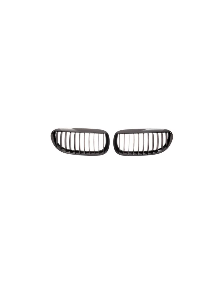 Calandre sport BMW Série 6 E63 / E64 Single Line noir brillant