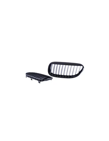 Calandre sport BMW Série 6 E63 / E64 Single Line noir brillant