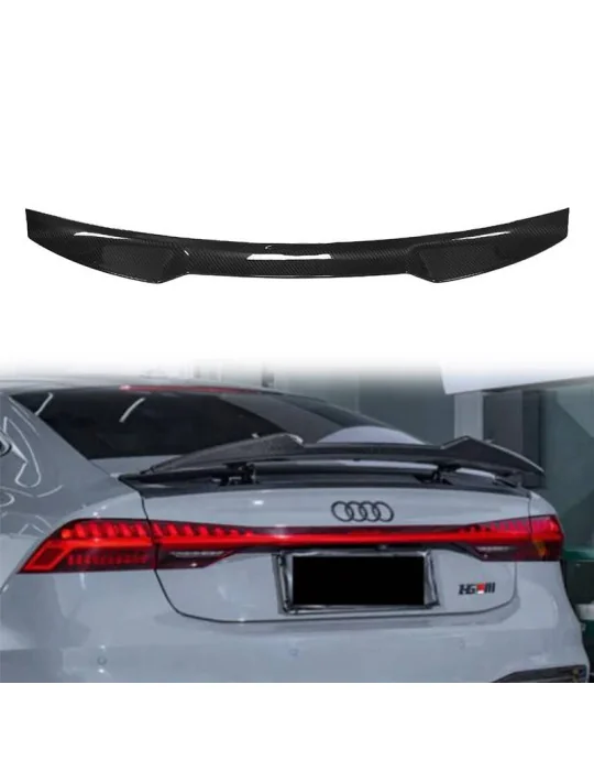 Becquet de coffre Audi A7 C8 Sportback en carbone Slide