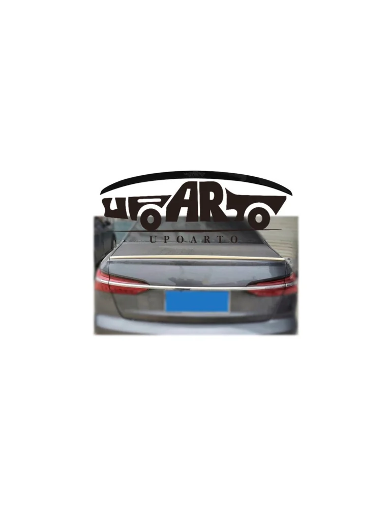 Becquet de coffre Audi A6 C8 berline noir brillant