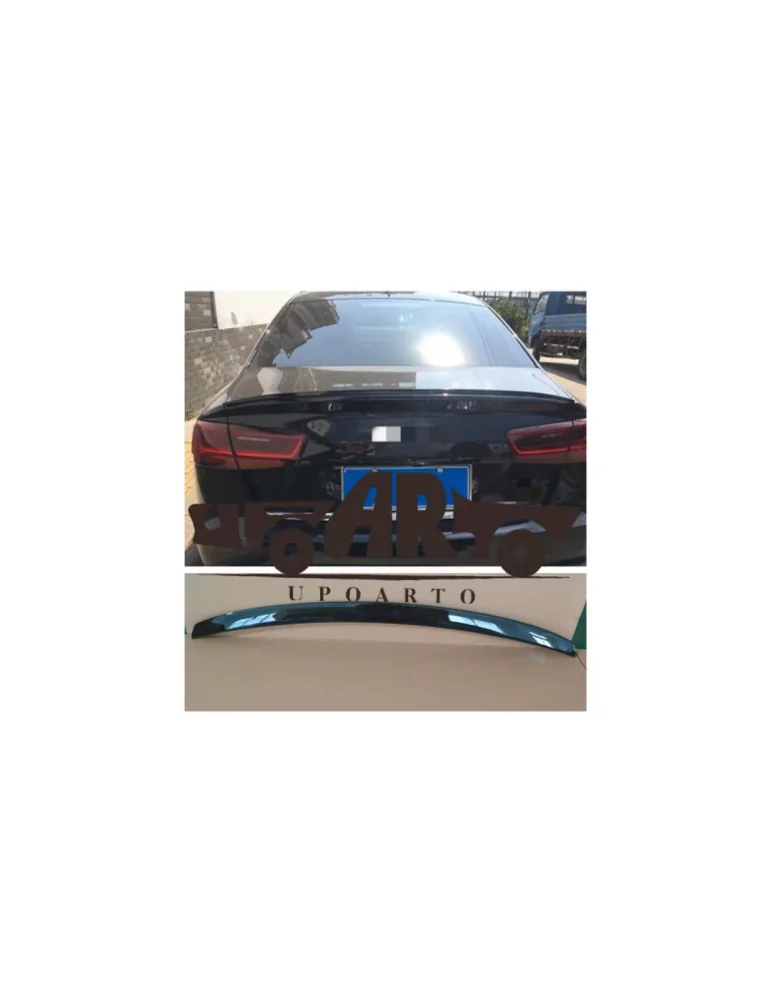 Becquet de coffre Audi A6 C7 berline noir brillant 2012-2017