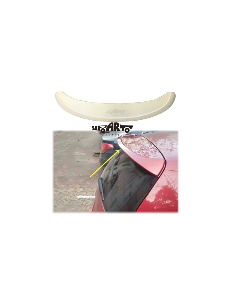 Becquet de toit VW Golf VI noir brillant avec visserie AM-ROSWW0014