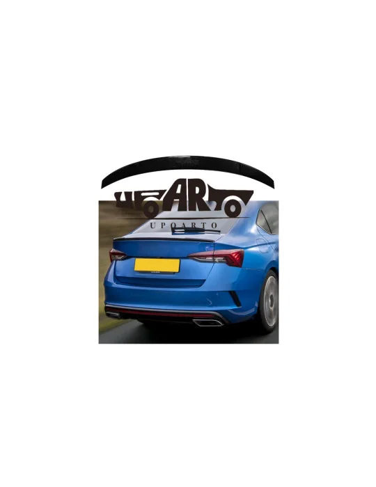 Becquet de coffre Skoda Octavia IV berline noir brillant MTuning