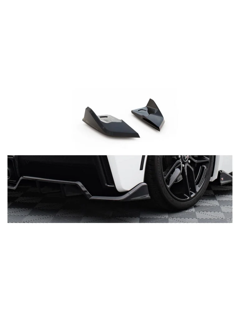 Splitters latéraux arrière Chevrolet Corvette C7 v.2