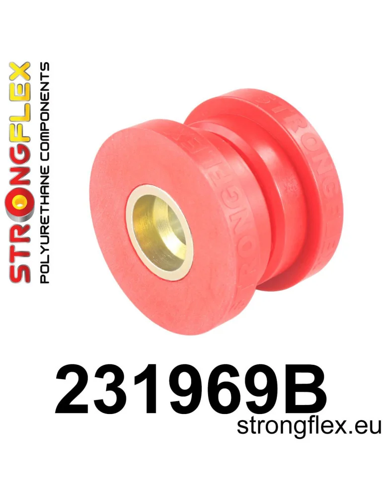 Silent-bloc de berceau arrière 80 ShA Volvo S60 / S80 / V70 / XC70