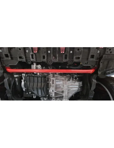 Barre anti-rapprochement inférieure Toyota GR Yaris noire réf. 974
