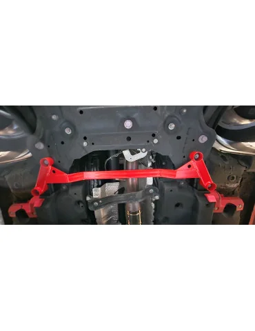 Barre anti-rapprochement inférieure Toyota GR Yaris noire réf. 973
