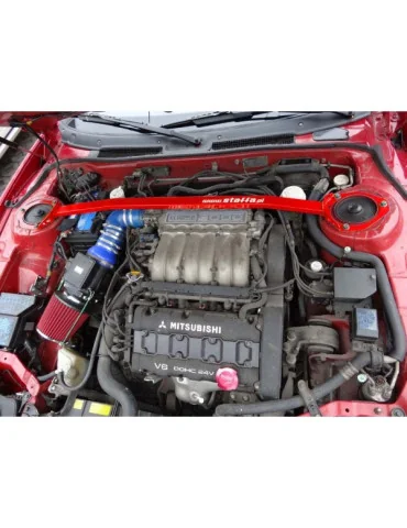 Barre anti-rapprochement supérieure Mitsubishi 3000GT rouge