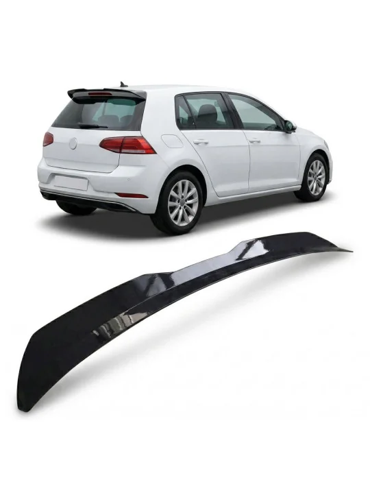 Becquet de toit Volkswagen Golf 7 noir brillant MTuning