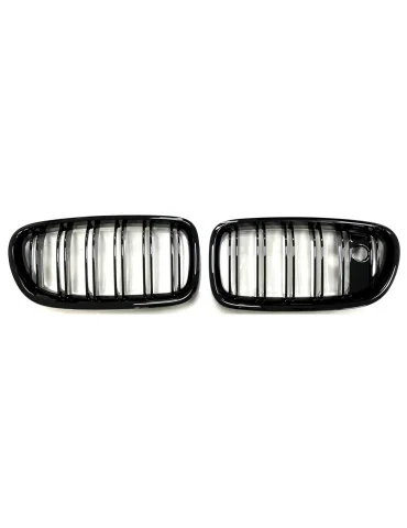 Calandre sport BMW Série 5 F10 / F11 Dual Line noir brillant caméra