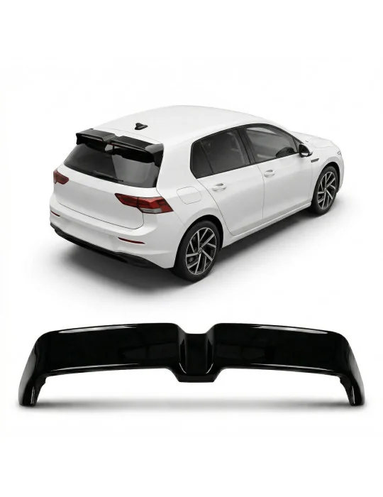 Becquet de toit VW Golf 8 noir brillant AM-ROSWW0026 MTuning